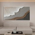 Ocean Waves abstract wall art minimalism texture